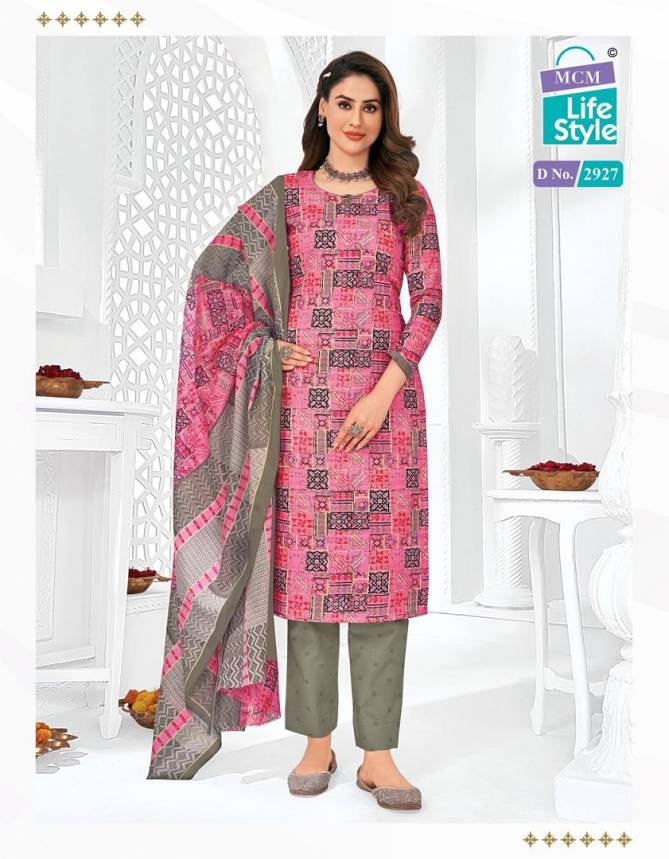 Priyalaxmi Vol 29 By Mcm Printed Cotton Dress Material Exporters In India